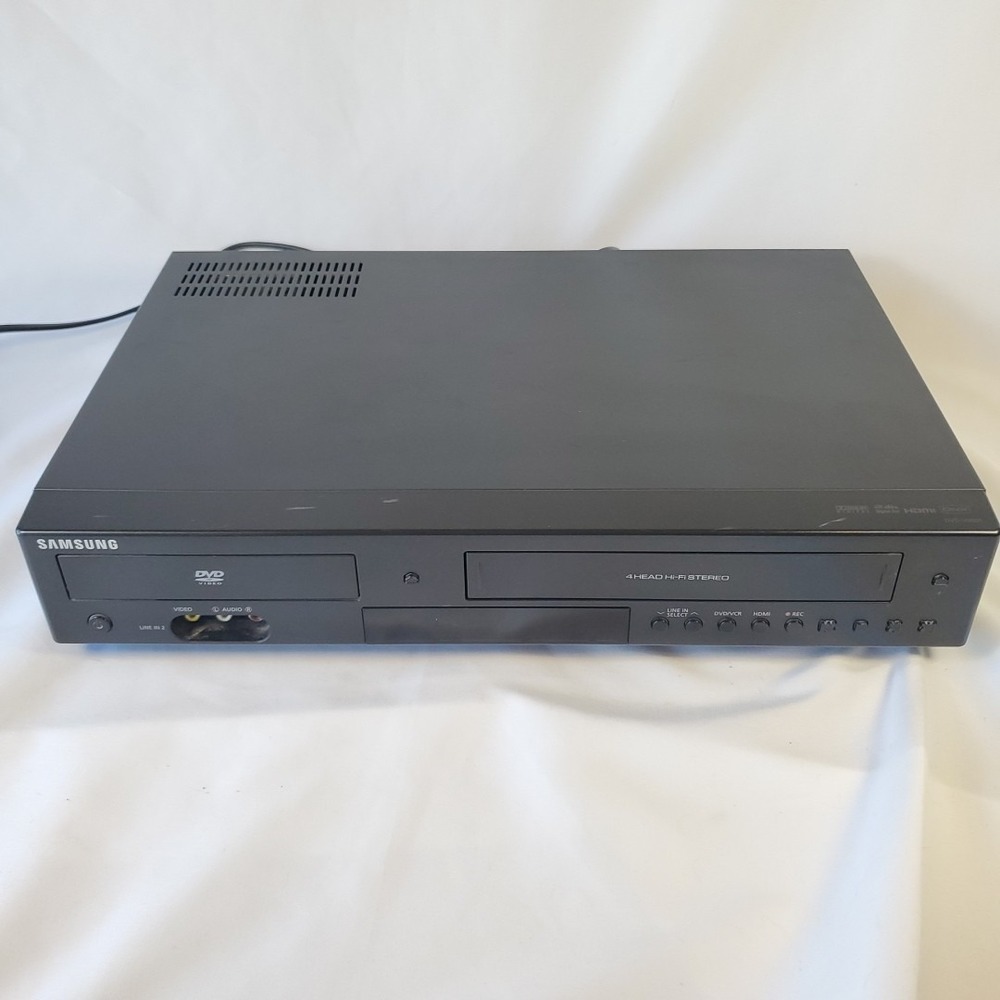 Samsung DVD-V9800 HDMI VCR/DVD Combo Player No Remote DOES NOT READ DVDS - READ